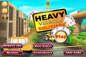 Heavy Vehicle and Heavy Construction Equipment Solitaire